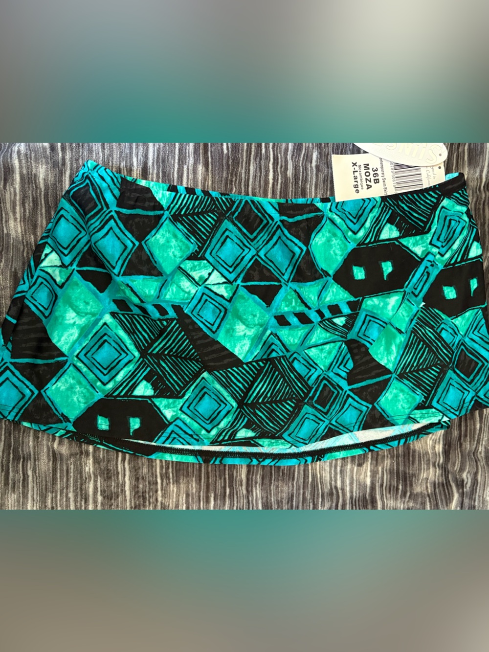 Sunsets Moza Contemporary Swim Skirt XL